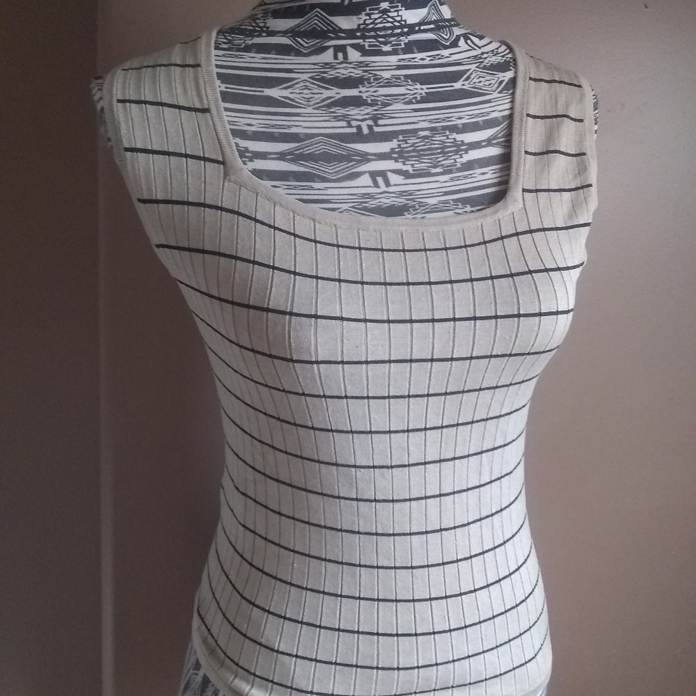 Vintage Classiques Entier silk blend knit tank